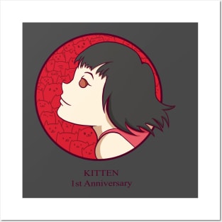 Kitten's First Anniversry Posters and Art